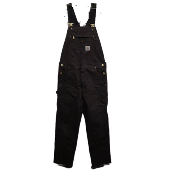 1165 Carhartt Heavy Weight Relaxed Fit Bib Overalls Mens - Picture 1 of 2